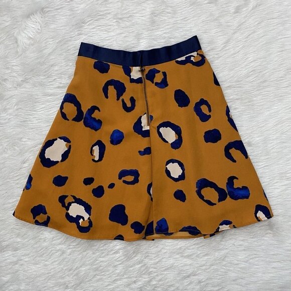 3.1 Phillip Lim x Target Leopard Cheetah Print Skirt A Line Women's Size 4 - Picture 5 of 7